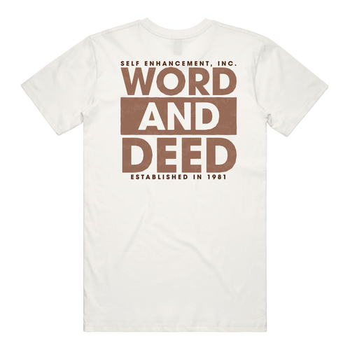 Word and Deed Tee
