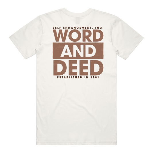 Word and Deed Tee